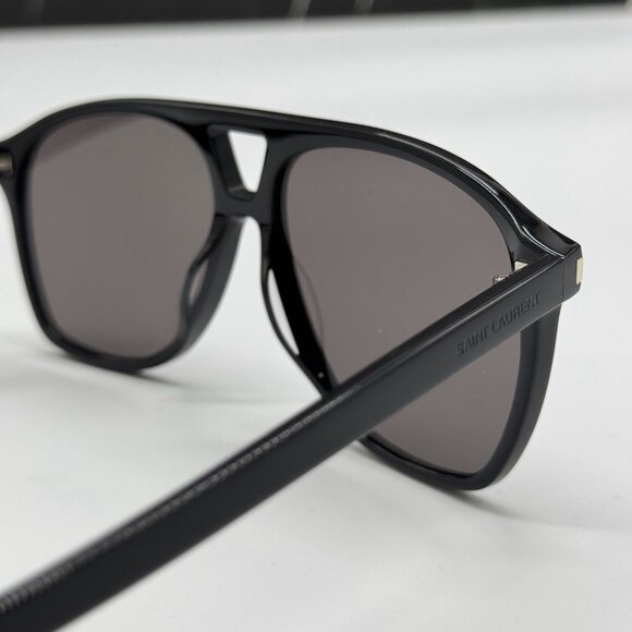 NEW SL596 DUNE 001 SAINT LAURENT BLACK WOMEN SUNGLASSES - Picture 9 of 13